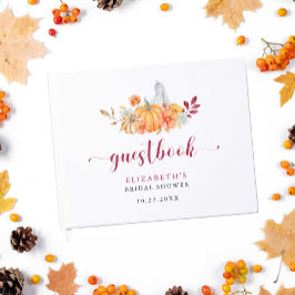Höst Bröllopsdusch Pumpa Manus Anpassad Gästböcker