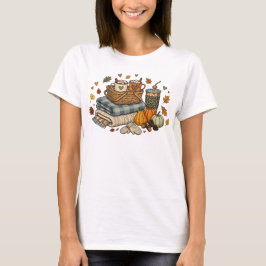 Höst Dagar Mysiga Nätter-Rolig T Shirt
