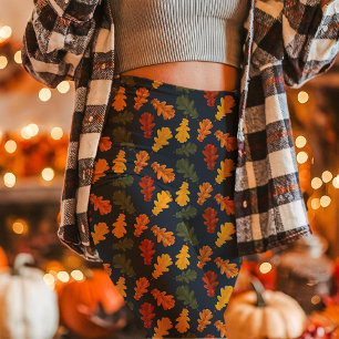 Höst Ek Löv Fall Navy Leggings