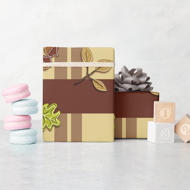 Höst eller Thanksgiving Presentpapper (Baby Shower)