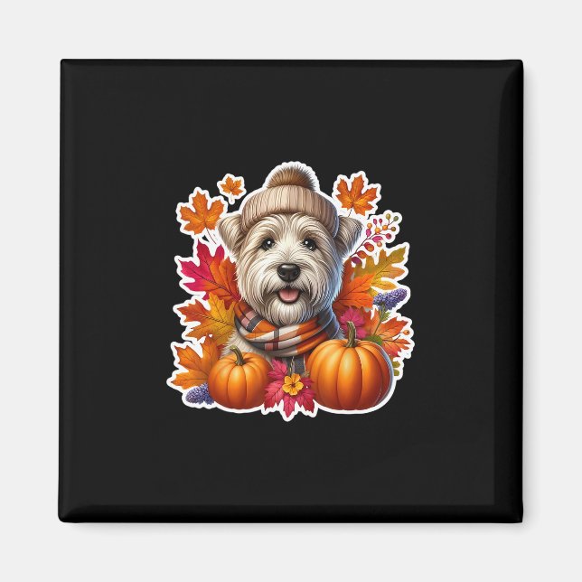 Höst Fall Glen Of Imaal Terrier Ter Hundägare Th Magnet (Framsidan)