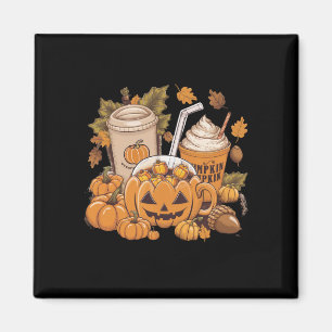 Höst Familj Halloween Thanksgiving Söt Höst Magnet