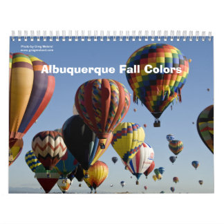 Höst färger Albuquerque Kalender