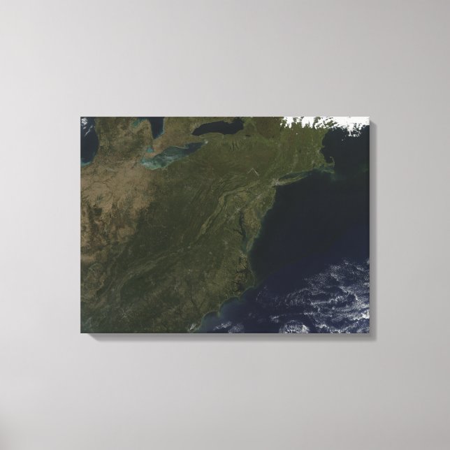 Höst färger i nordöstra Stater Canvastryck (Framsida)