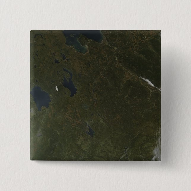 Höst färger i nordvästra Ryssland Knapp (Framsida)