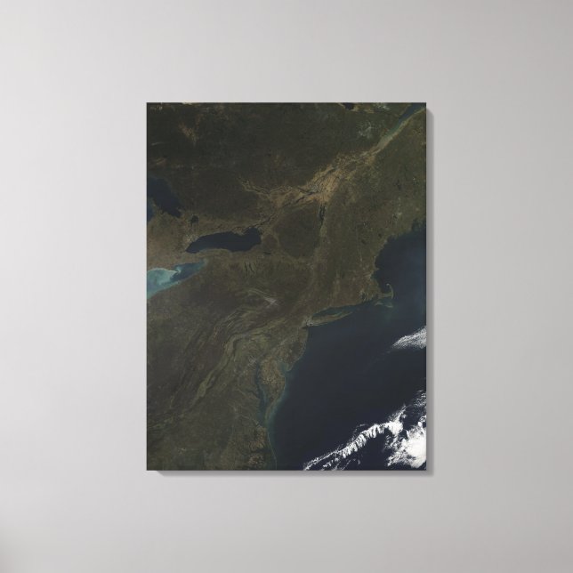 Höst färger i östran Förenade Stater Canvastryck (Framsida)