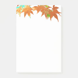 Höst färger japansk lönnlövCanopy för klassiker Post-it Block