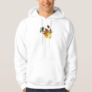HÖST FÄRGER NEW YORK SWEATSHIRT MED LUVA