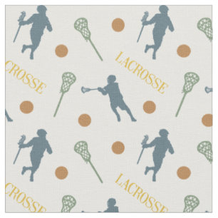 Höst färger spelarspelare (Male Lacrosse Player) M Tyg
