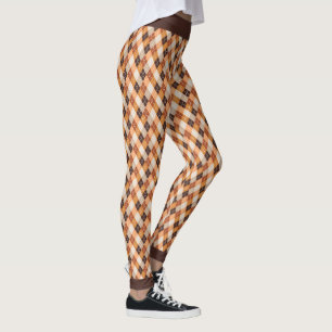 Höst färger tallvedningar leggings