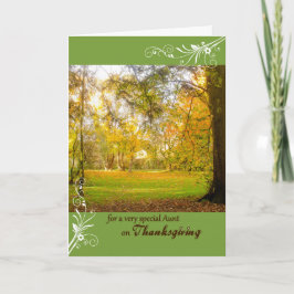 Höst färger thanksgiving för Speciella Moster Helgkort