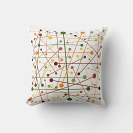 Höst färger | Treck och punkter | Kudde