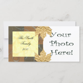 Höst/Firande Fotokort Julkort