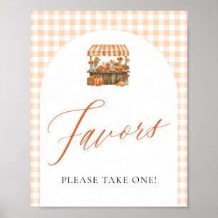 Höst Gingham Fresh Off The Market Favors Poster