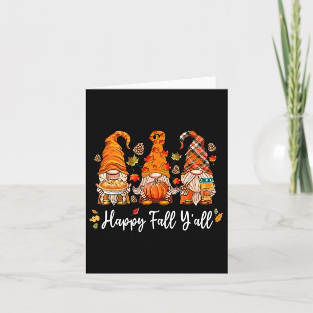 Höst Glad Höst Alla Tomte Pumpbil Höst  Kort (Framsida)