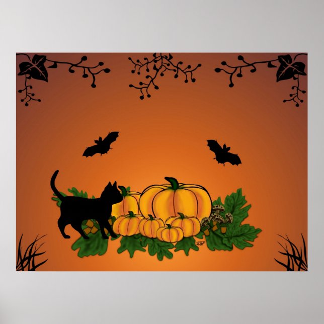 höst, Gott Halloween ! Poster (Framsidan)