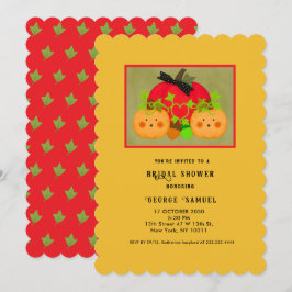 Höst Halloween Bröllopsdusch som är bäst Inbjudningar