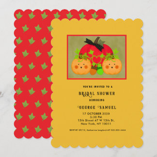 Höst Halloween Bröllopsdusch som är bäst Inbjudningar
