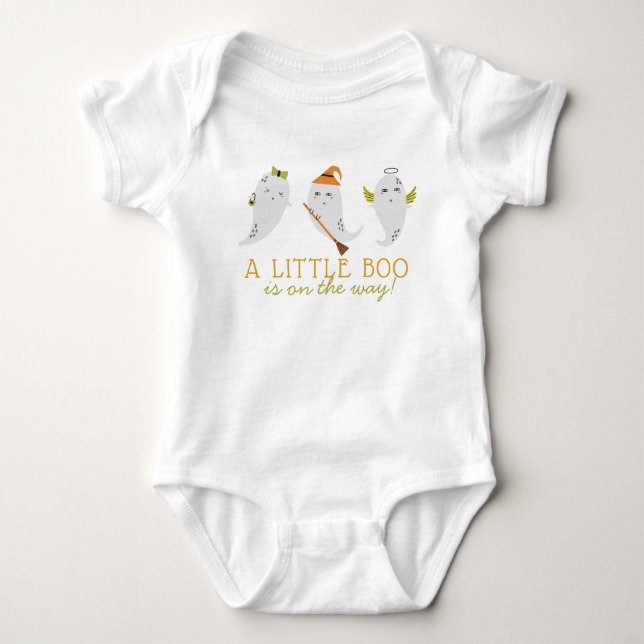 Höst Halloween Mor- eller Farföräldrar Graviditet  T Shirt (Framsida)