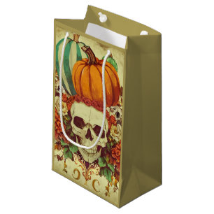 Höst/Halloween/pumpa/skelett