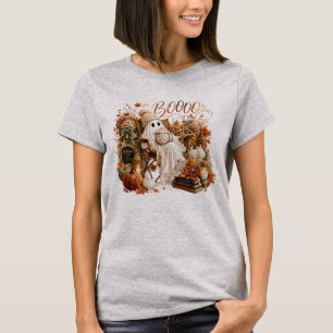 Höst Halloween Spöke Söt Boo T Shirt
