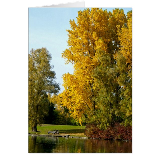 Höst Hälsningskort (Framsidan)