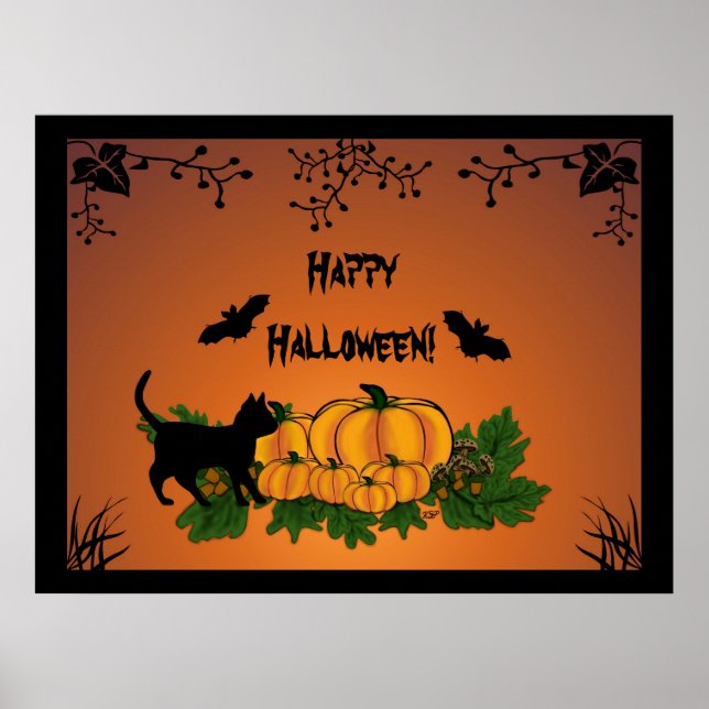 Höst, Happy halloween! Poster (Framsidan)