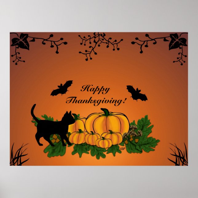 Höst, Happy thanksgiving! Poster (Framsidan)