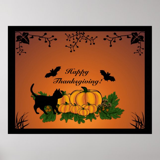 Höst, Happy thanksgiving! Poster (Framsidan)