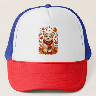 Höst Höst Corgi Hund Mysig Keps