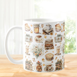 Höst Höst Favorit Essentiell Estetisk Mönster Kaffemugg
