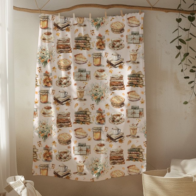 Höst Höst Favorit Väsentlig Estetisk Mönster Fleecefilt (In situ)