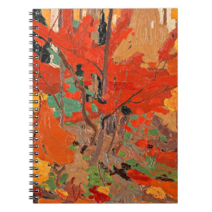 Höst-Höst, finkonst av Tom Thomson, Anteckningsbok