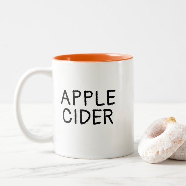 höst Höst Kaffe Muggar-Tacksgiving Dekor-F Två-Tonad Mugg (Med munk)