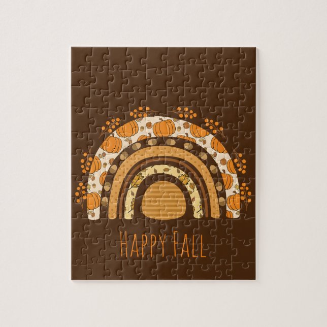 Höst/höst regnbåge pussel (Vertikal)