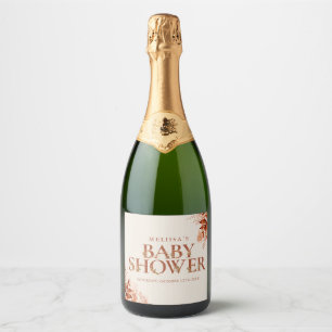Höst Höst Rustik Blommig Bebis Shower