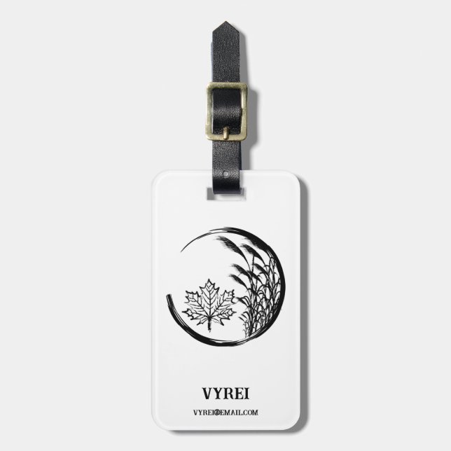 Höst/höst, Vapensköld Bagagebricka (Vertikal Framsida)