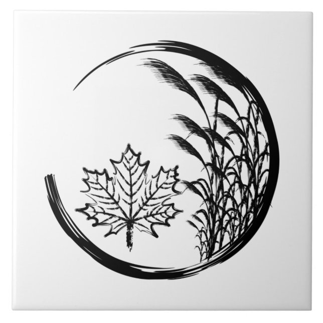 Höst/höst, Vapensköld Kakelplatta (Framsidan)