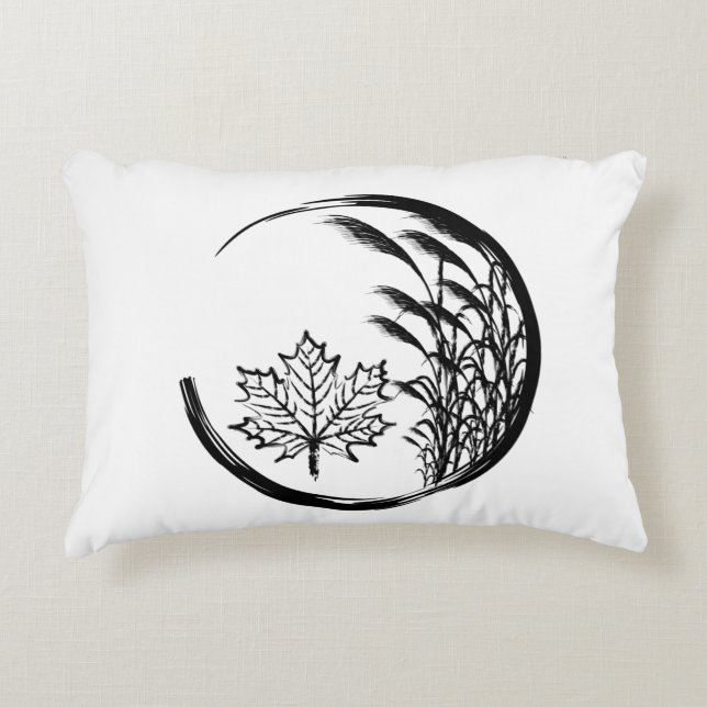 Höst/höst, Vapensköld Prydnadskudde (Framsidan)