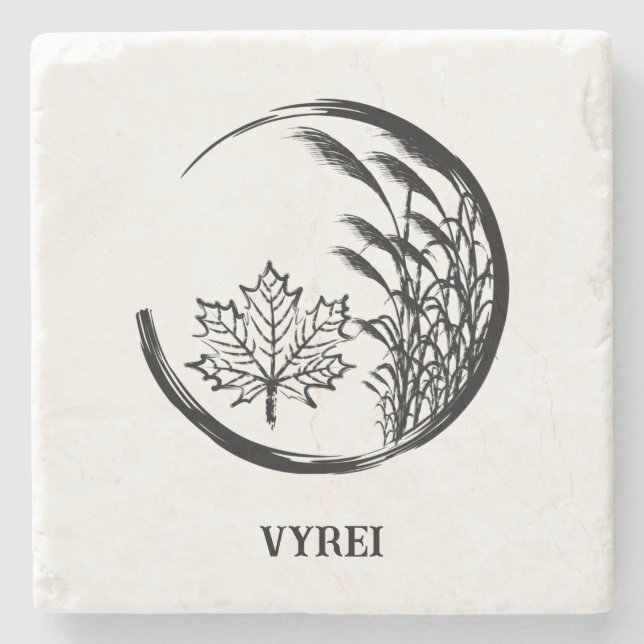 Höst/höst, Vapensköld Stenunderlägg (Framsidan)