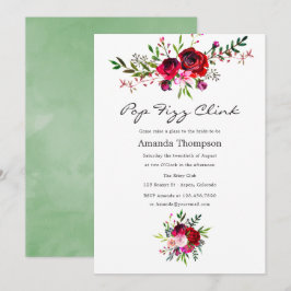 Höst - Höstens blomsterprakt, Pop Fizz Clink Bröll Inbjudningar