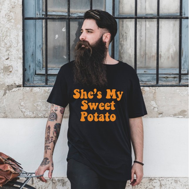 Höst Höstkärlek Min Söta Potatis Tacksägelsepar T Shirt (Skapare uppladdad)