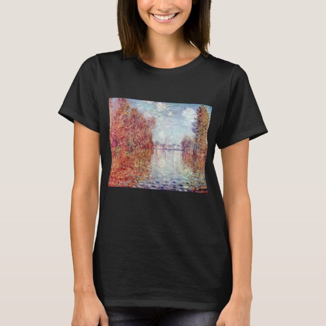 Höst i Argenteuil av Claude Monet T Shirt (Framsida)