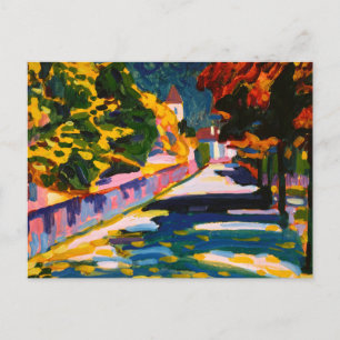 Höst i Bayern, 1908 av Wassily Kandinsky Vykort