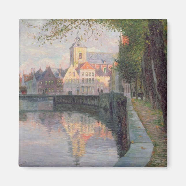 Höst i Brygge Magnet (Framsidan)