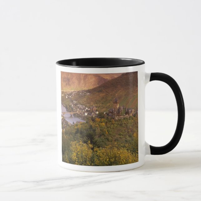 Höst i Cochem, Rheinland Pfalz, Tyskland Mugg (Höger)
