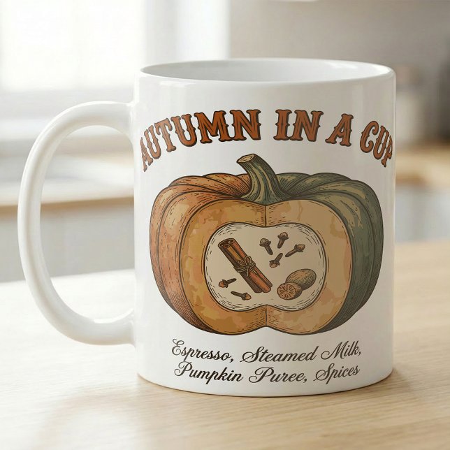 Höst i en kopp Fall Latte Ingredienser (Skapare uppladdad)