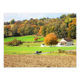 Höst i Lancaster County, PA Fototryck