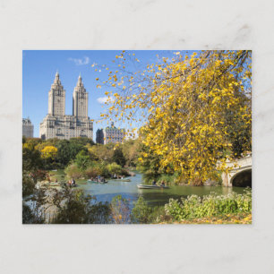 Höst i New York, thanksgiving Helg Vykort