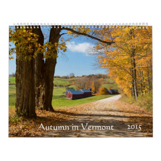 Höst i Vermont - 2015 Kalender